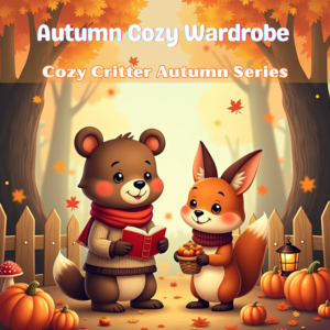 Autumn Cozy Wardrobe Coloring Book